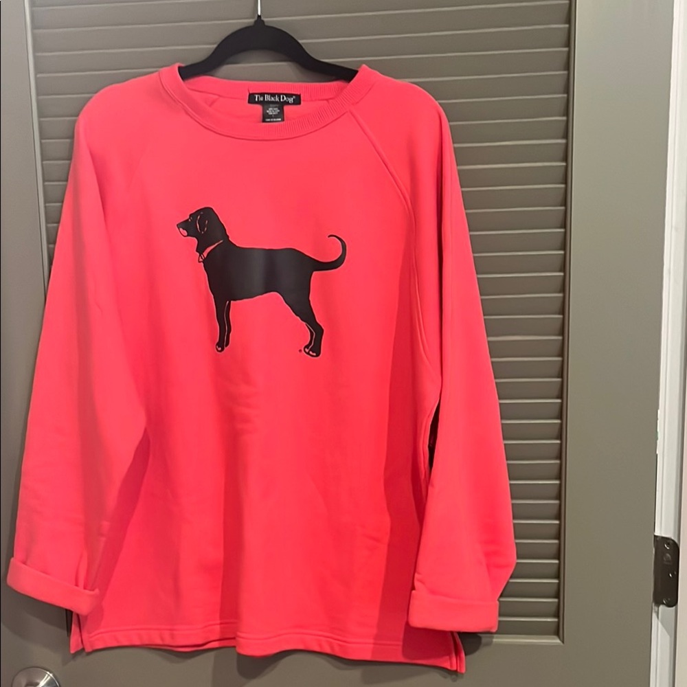The Black Dog sweatshirt.